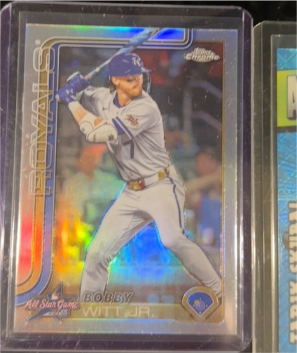 2025 Topps Chrome Update #ASGC-25 Bobby Witt Jr. All-Star Game Refractor — front