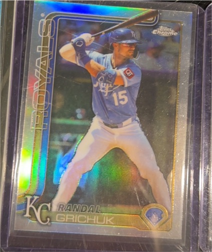 2025 Topps Chrome Update #USC158 Randal Grichuk — front