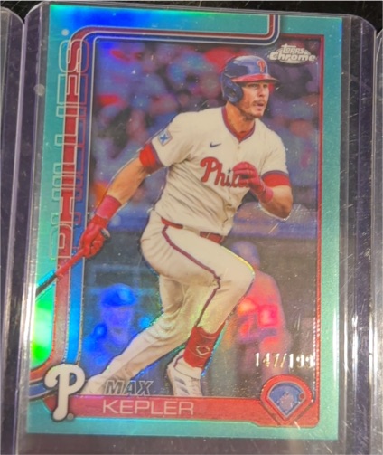 2025 Topps Chrome Update #USC91 Max Kepler — front