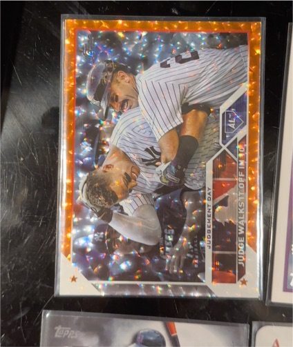 2023 Topps #245 Judgement Day Aaron Judge — front
