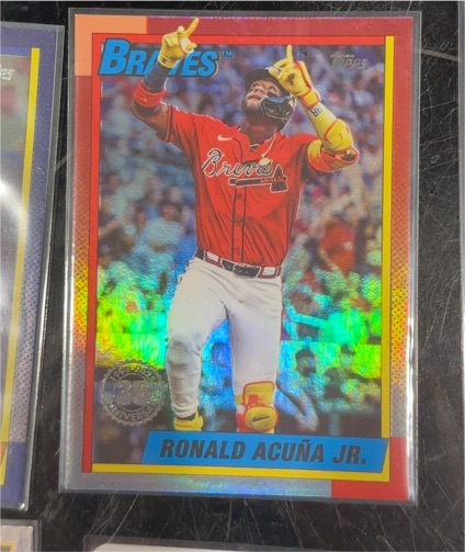 2025 Topps Update #U90-22 Ronald Acuña Jr. — front