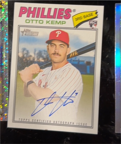 2026 Topps Heritage Real One Autograph #ROA-OK Otto Kemp — front