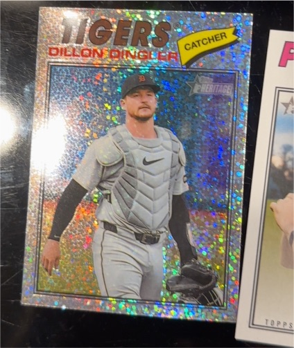 2026 Topps Heritage #73 Dillon Dingler — front