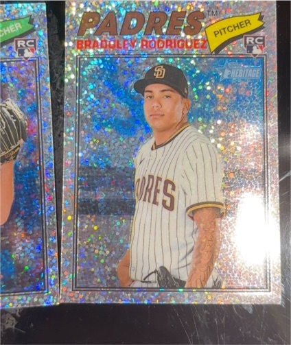 2026 Topps Heritage Chrome #148 Bradgley Rodriguez — front