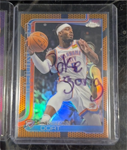2025-26 Topps Chrome #177 Luguentz Dort — front