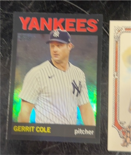 2024 Topps #89B-92 Gerrit Cole — front