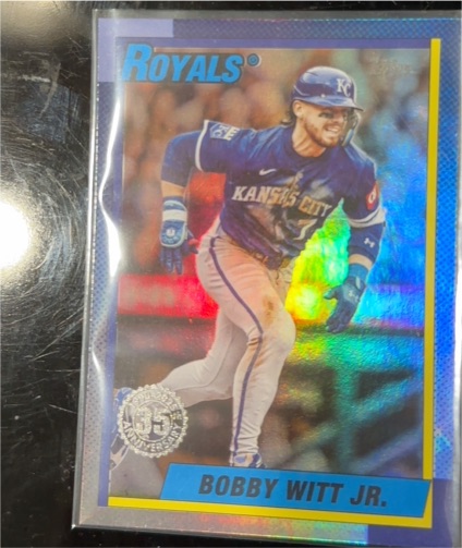 2025 Topps Update #U90-31 Bobby Witt Jr. — front
