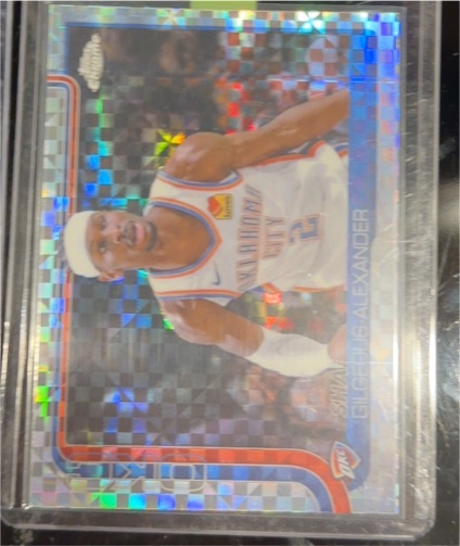 2025-26 Topps Chrome #141 Shai Gilgeous-Alexander — front