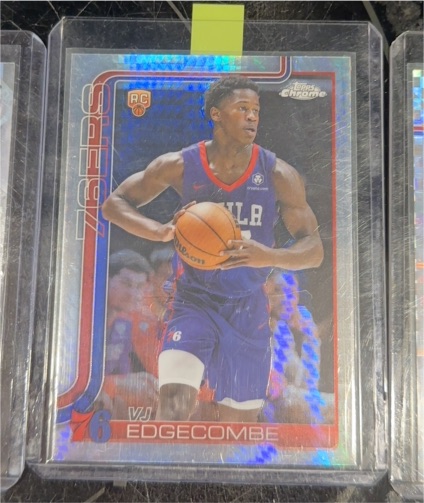 2025-26 Topps Chrome #253 VJ Edgecombe — front