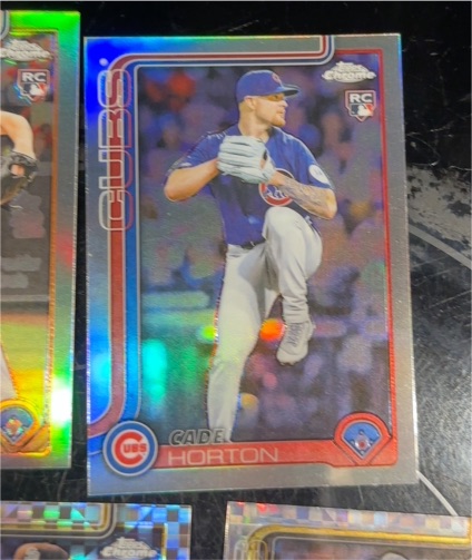 2025 Topps Chrome Update #USC63 Cade Horton — front