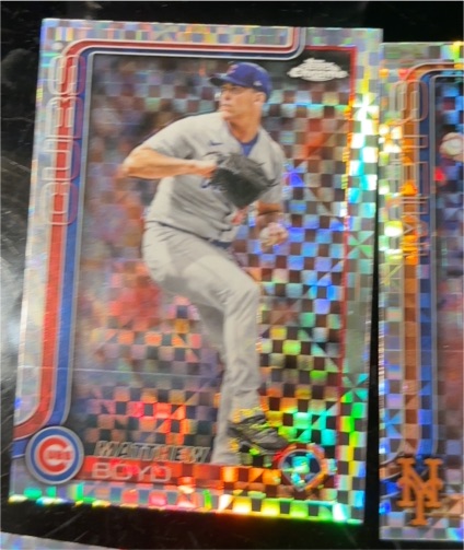 2025 Topps Chrome Update #USC184 Matthew Boyd — front