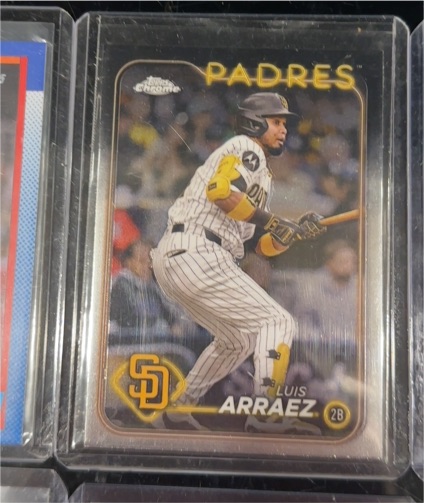 2024 Topps Chrome Update #USC100 Luis Arraez — front