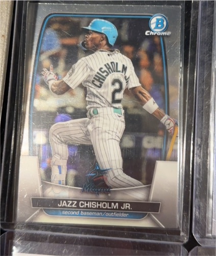 2023 Bowman Chrome #53 Jazz Chisholm Jr. — front