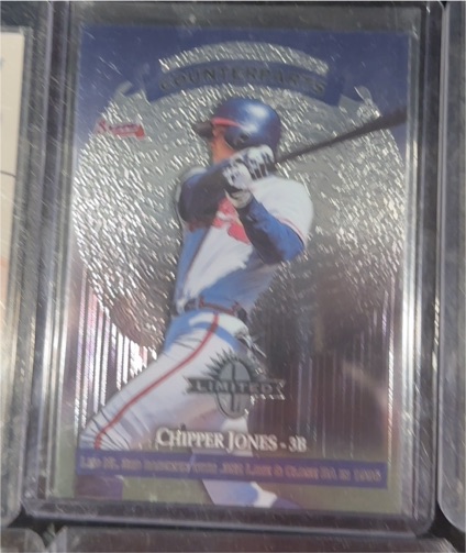 1997 Donruss Limited Counterparts #23 Chipper Jones — front