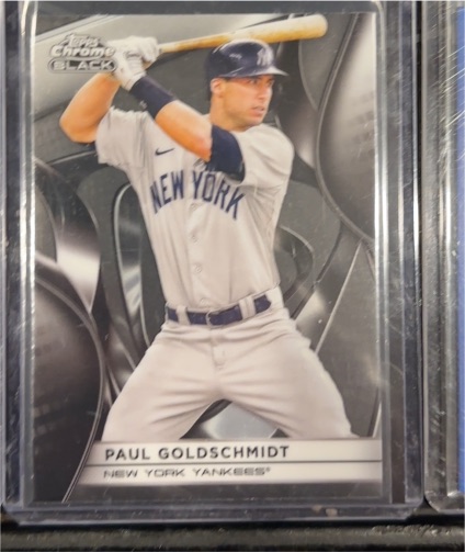 2025 Topps Chrome Black #146 Paul Goldschmidt — front