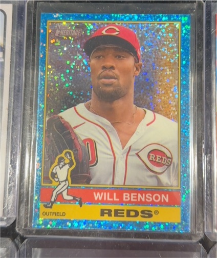 2025 Topps Heritage #336 Will Benson — front