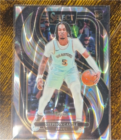 2024-25 Panini Select Premier Level #175 Stephon Castle — front