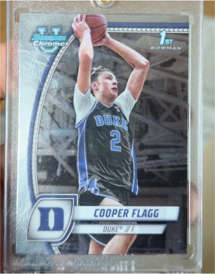 2024 Bowman Chrome University #16 Cooper Flagg — front