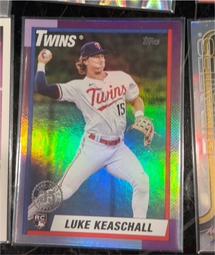 2025 Topps Update #U90-1 Luke Keaschall — front
