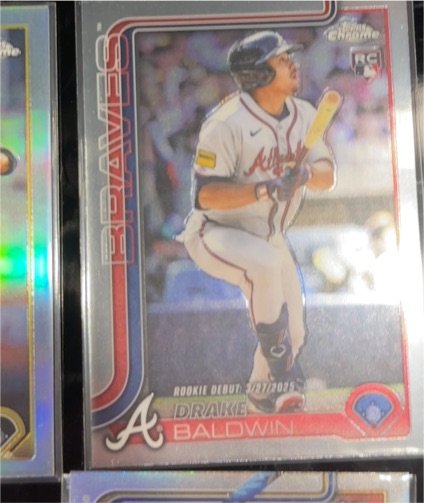 2025 Topps Chrome Update #USC88 Drake Baldwin — front