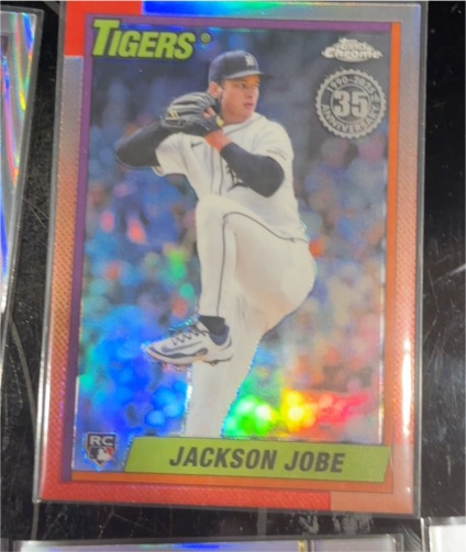 2025 Topps Chrome Update #90CU-17 Jackson Jobe — front