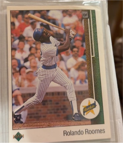 1989 Upper Deck #6 Rolando Roomes — front