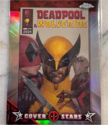 2024 Topps Chrome Deadpool & Wolverine #CS-19 Cover Stars — front