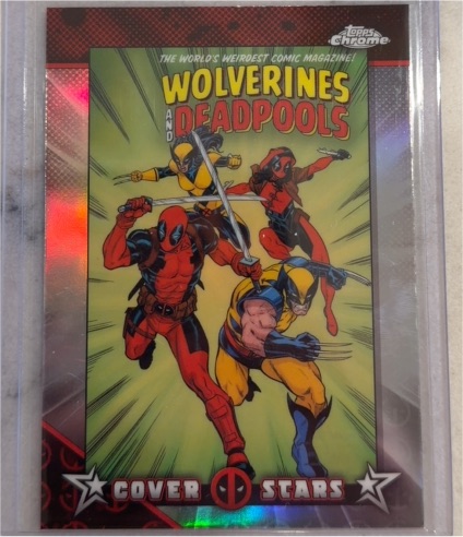 2025 Topps Chrome Deadpool Wolverines & Deadpools Cover Stars #CS-27 — front