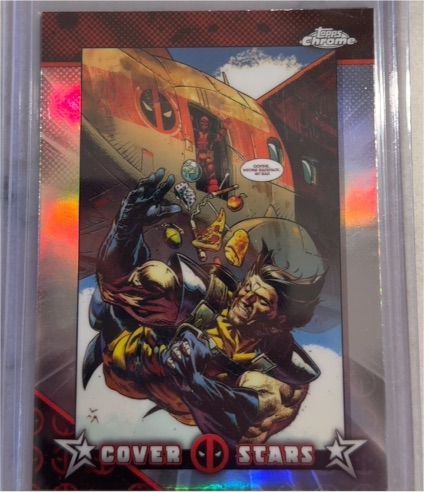 2025 Topps Chrome Deadpool X-MEN: HEIR OF APOCALYPSE #3 Cover Stars #CS-9 — front