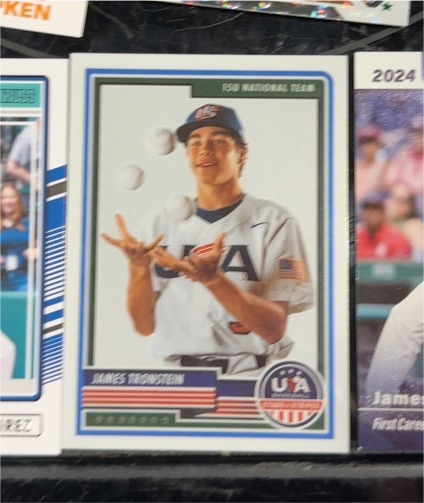 2023 Panini Stars & Stripes #39 James Tronstein — front