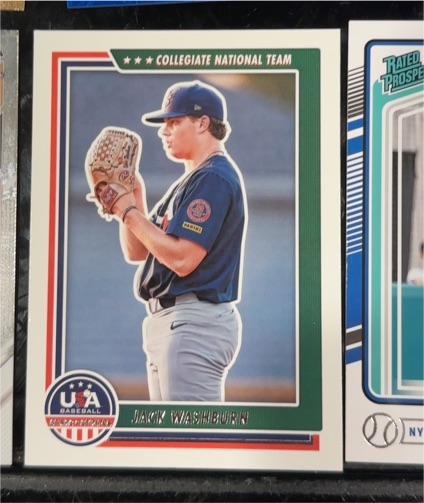 2022 Panini Stars and Stripes #37 Jack Washburn — front
