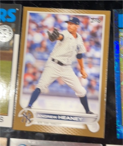2022 Topps Series 1 #287 Andrew Heaney — front
