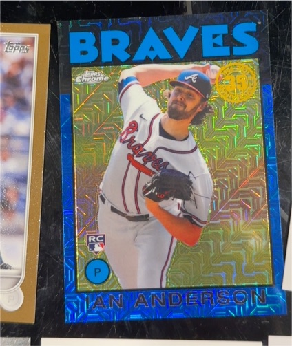 2021 Topps Chrome 35th Anniversary #86BC-43 Ian Anderson — front