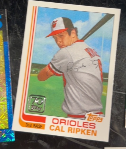 1982 Topps #35 Cal Ripken — front
