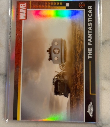 2025 Topps Chrome Deadpool #66 The Fantasticar — front