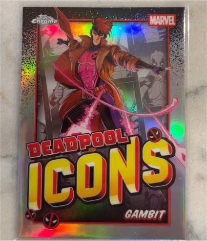 2025 Topps Chrome Deadpool Icons #DI-4 Gambit — front