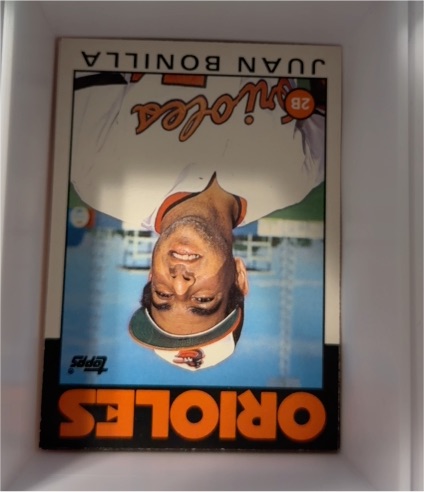 1986 Topps Traded #13T Juan Bonilla — front