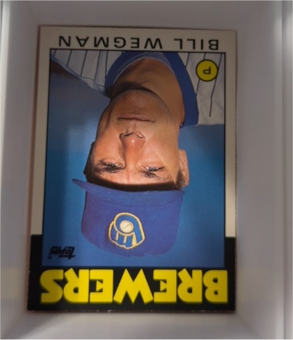 1986 Topps Traded #123T Bill Wegman — front