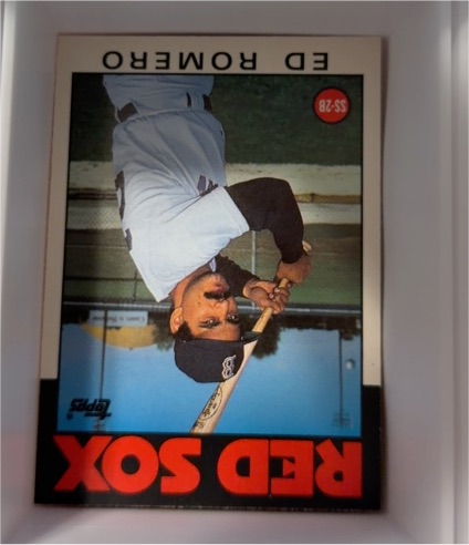 1986 Topps Traded #95T Ed Romero — front