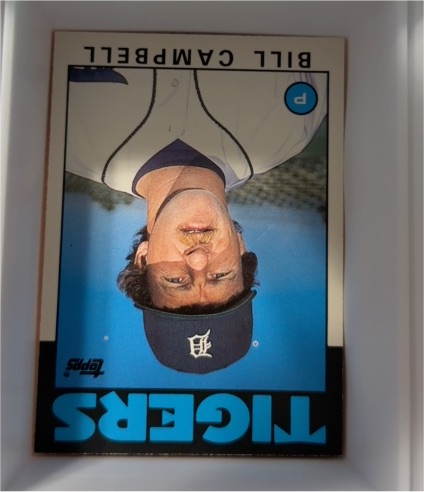 1986 Topps Traded #17T Bill Campbell — front