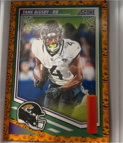 2025 Panini Score-A-Treat #121 Tank Bigsby Jacksonville Jaguars — front