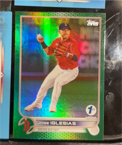 2022 Topps Series 1 1st Edition #15 Jose Iglesias — front
