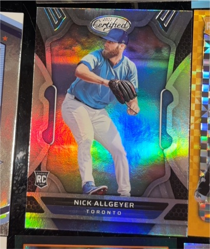2022 Panini Chronicles Certified #15 Nick Allgeyer — front