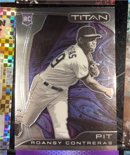 2022 Panini Chronicles Titan #12 Roansy Contreras — front