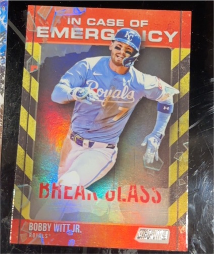 2025 Topps Stadium Club #ICE-1 Bobby Witt Jr. — front