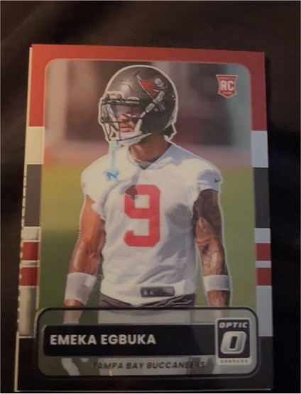 2025 Donruss Optic #16 Emeka Egbuka — front