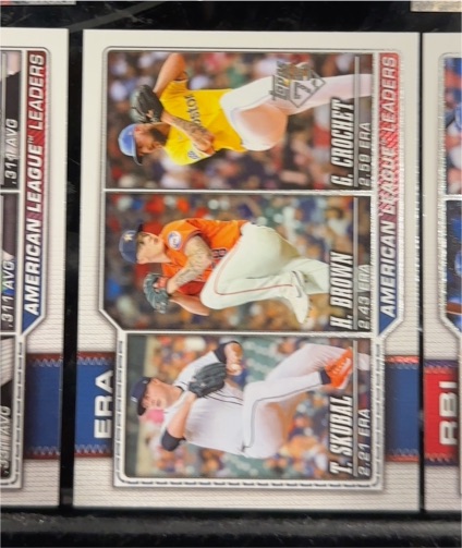 2026 Topps Series 1 #327 AL ERA Leaders Skubal Brown Crochet — front