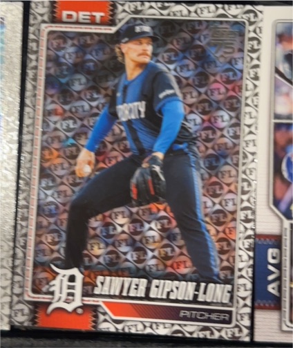 2026 Topps Series 1 #108 Sawyer Gipson-Long — front