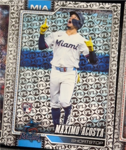 2026 Topps Series 1 #172 Maximo Acosta — front