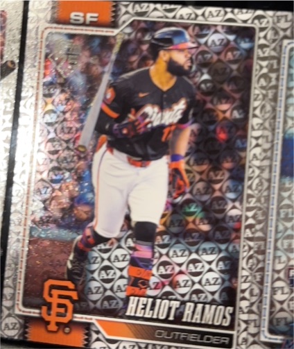 2021 Bowman Chrome #69 Heliot Ramos — front